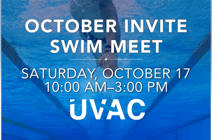 October Invite Swim Meet at UVAC