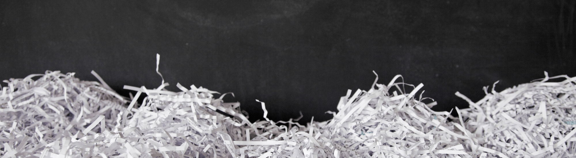 AARP shredded paper