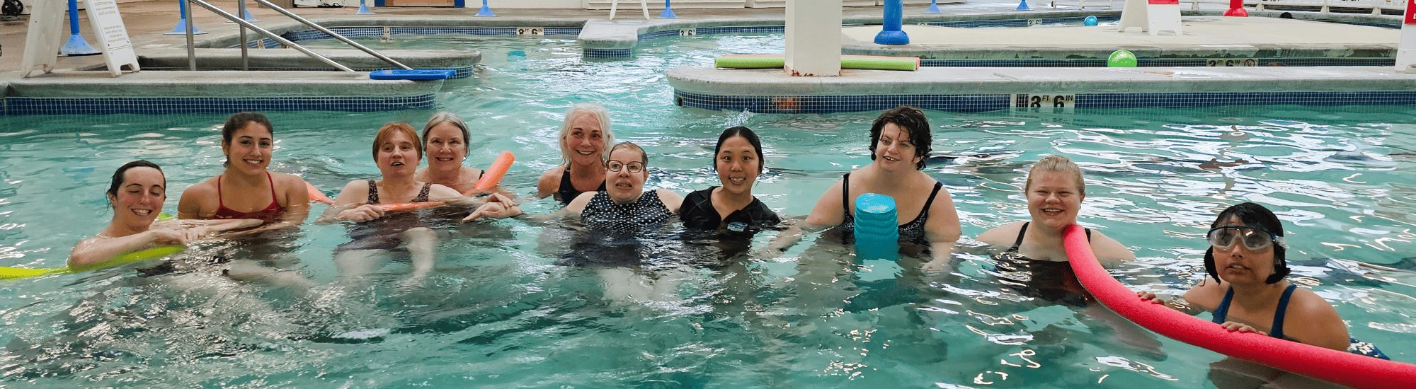 Adaptive Swim Lesson Group