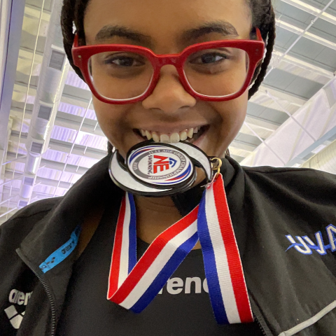 UVAC Swimmer Emelia Avalon
