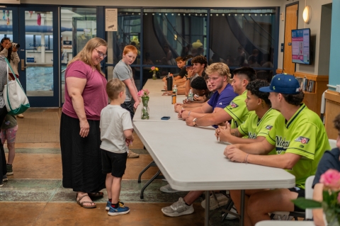family meeting Nighthawks players