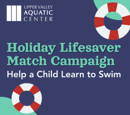 Holiday Lifesaver Match Campaign - help a child learn to swim