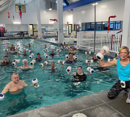 Water Aerobics at UVAC